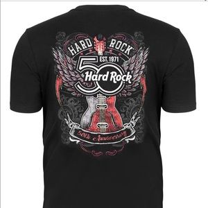 Hard Rock Cafe 50th Anniv Album Tee San Francisco